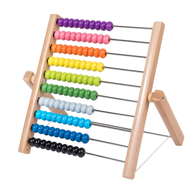 Kids Baby Educational Toys Abacus Mathematical Math Counting Beads Abacus Learning Toy Teaching Aids