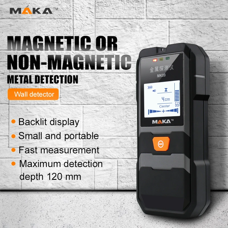 MAKA 09 hotsale electric wall wire metal detector wall stud finder wall stud finder detector