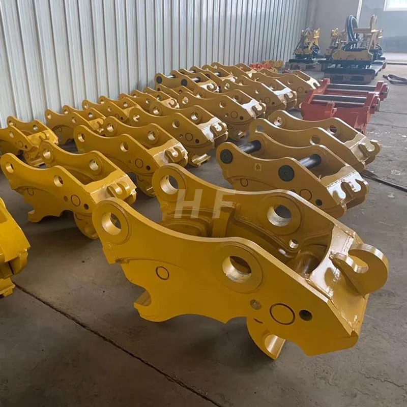 Customized Oem steel excavator attachment mini excavator Hydraulic Quick Hitch Coupler for hyundai