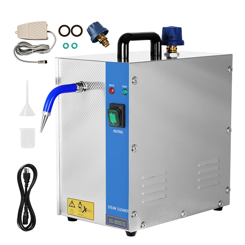 Wholesaler 1300w quick heating jewelry steam cleaner high pressure jewelry cleaning tools machine watch polisher