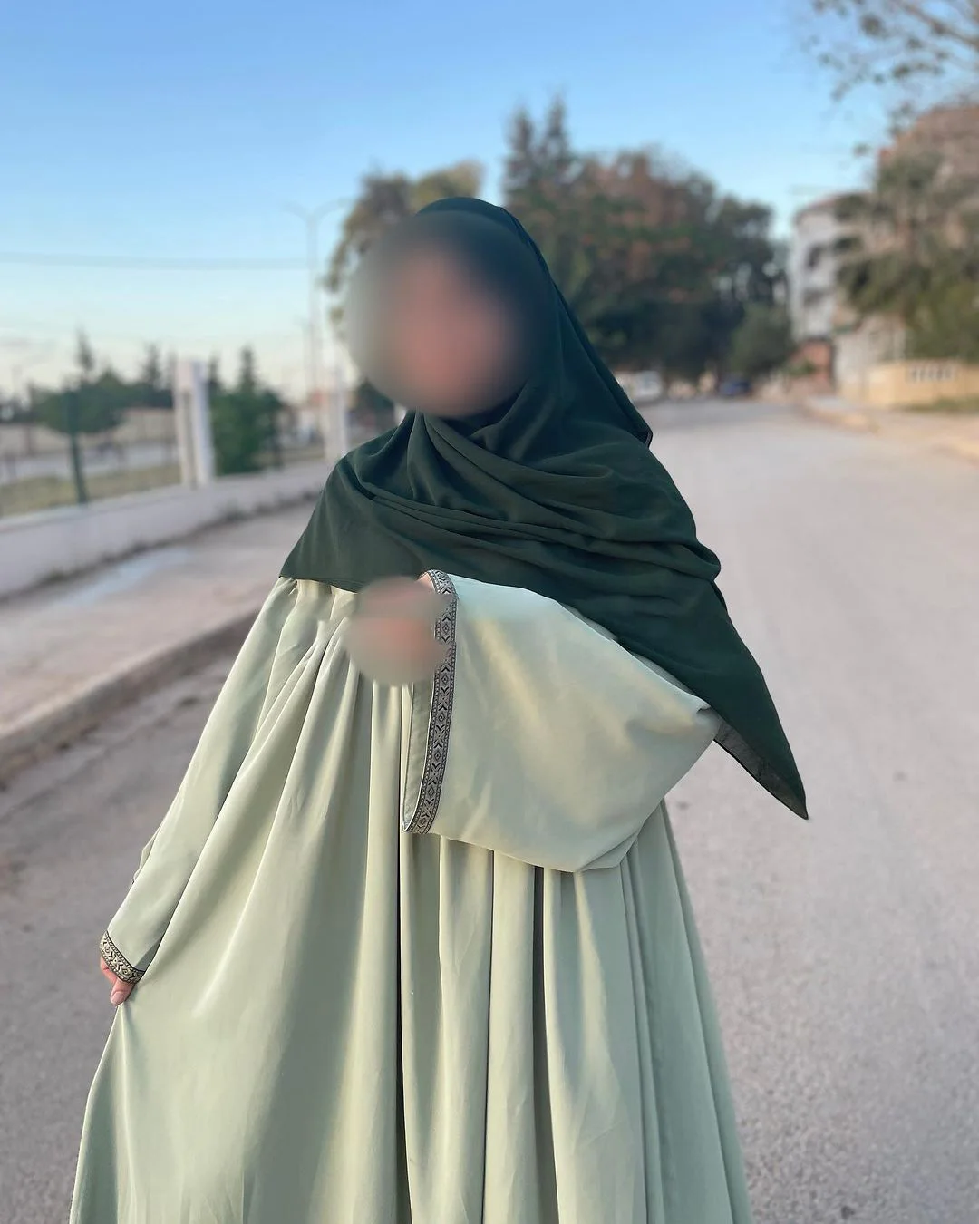 Abaya Dress for Muslim Women 2 Sets Hijab Soft Fashion 2024 New Fashion