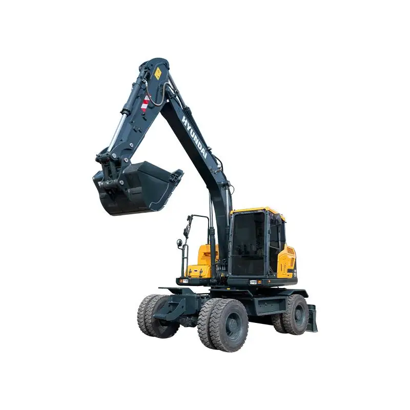 Original Modern HW150 Wheel excavator Cummins Engine Excavator New Low-Priced New Excavator Original new Hyundai HW150