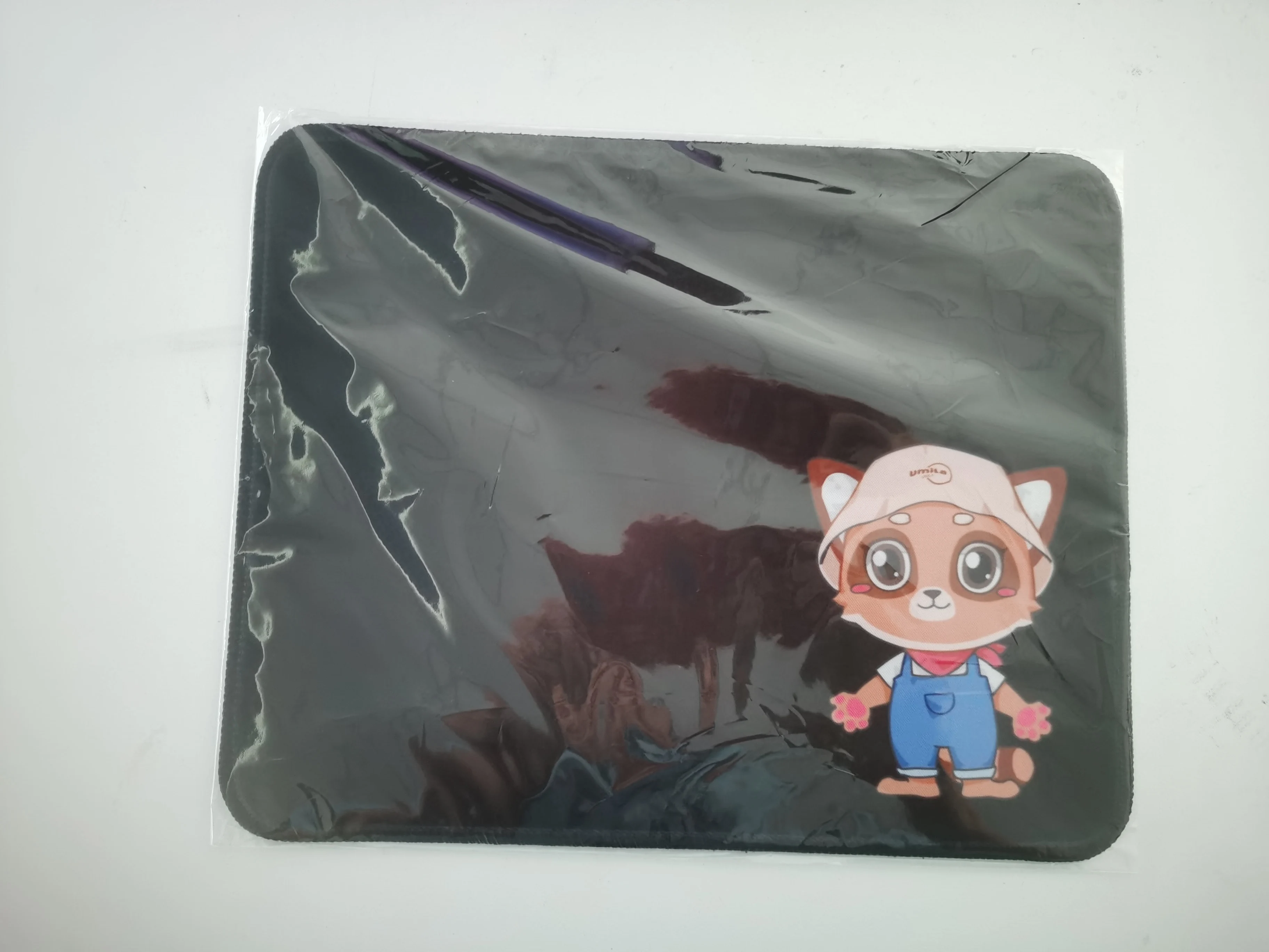 Ready to ship Umila office mousepad Computer natural rubber original customized lock edge multi-color office worker mouse pad