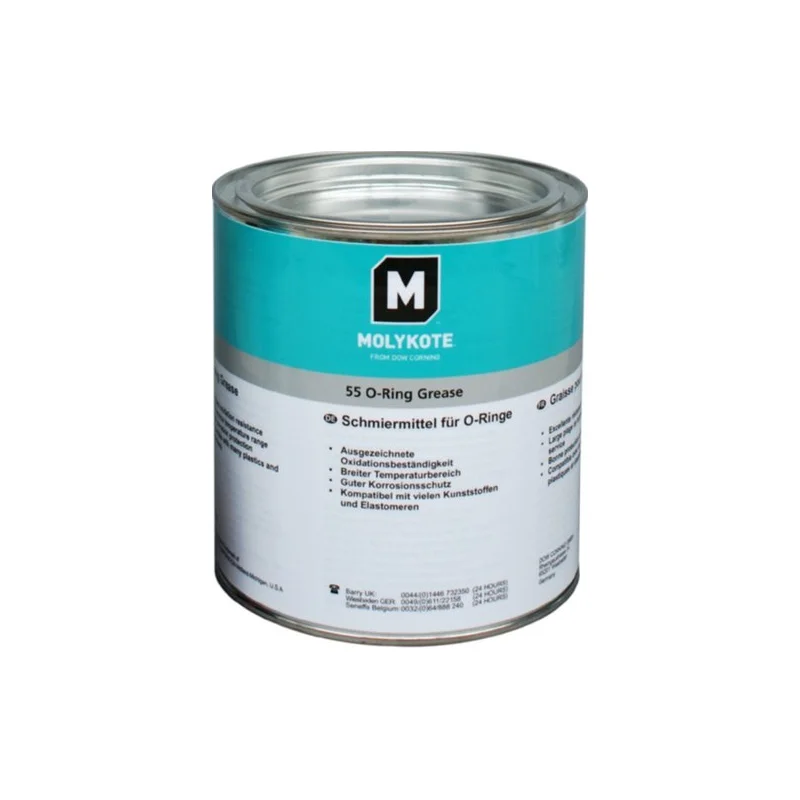 Molykote 55 O Ring 1Kg White Sealing Lubricating Grease Industrial Lubricating Grease