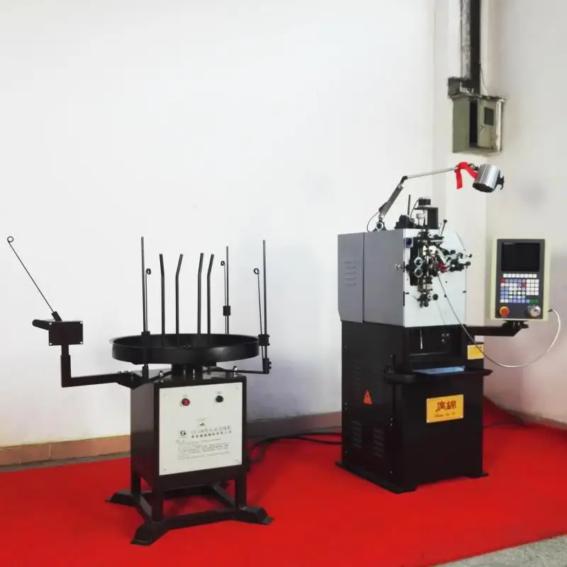 2  axis  accurate medical guide wire and  dental  arch wire spring making machine