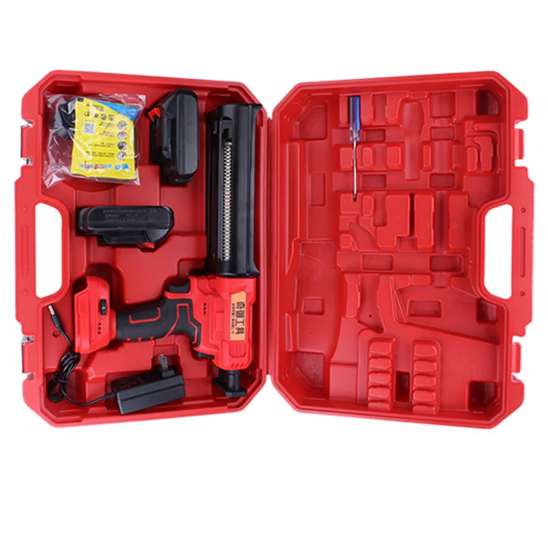 China factory cost-effective hot-selling rechargeable power tool electric dual cartridge caulking gun