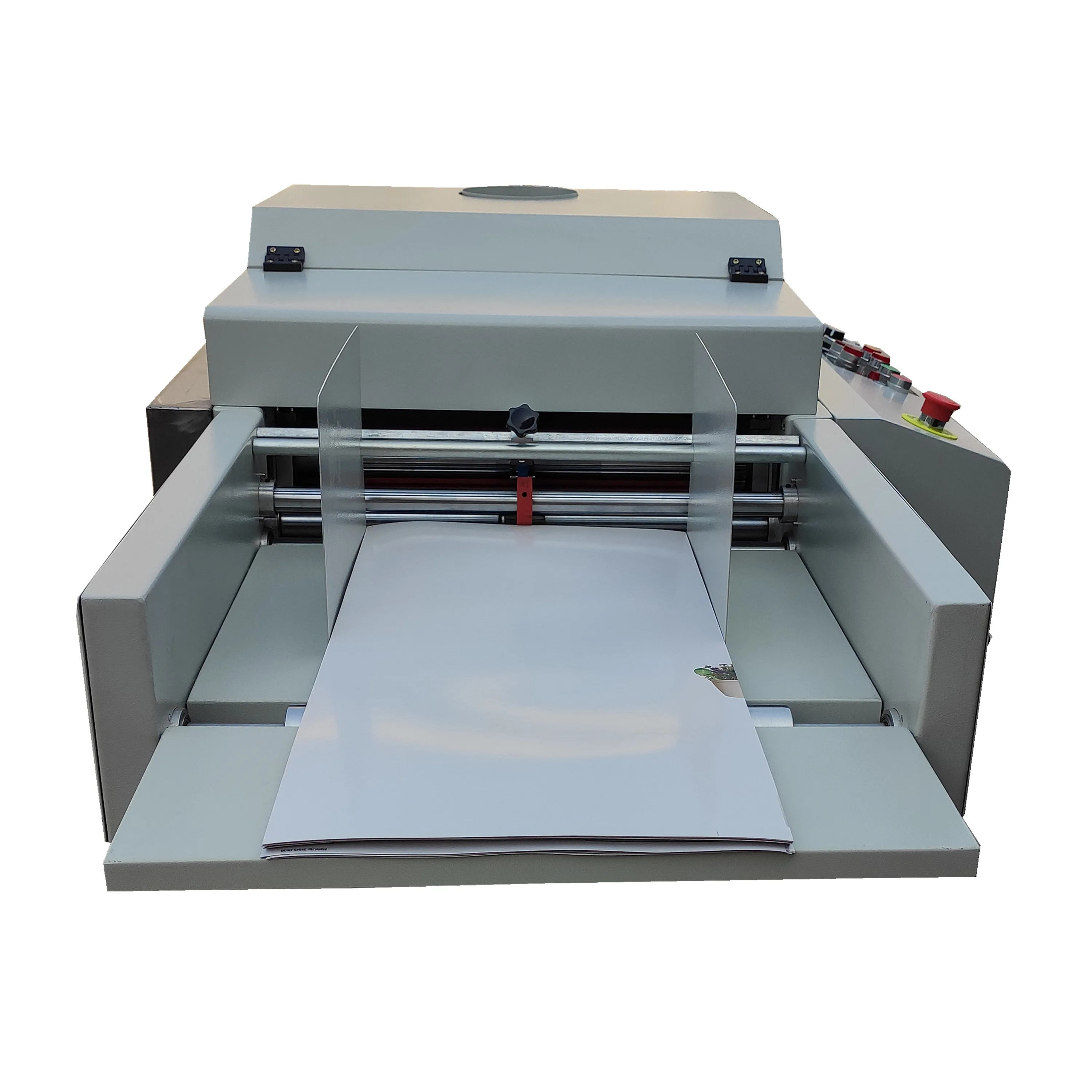 desktop uv roll coating machine with auto feeder coater uv drying machines