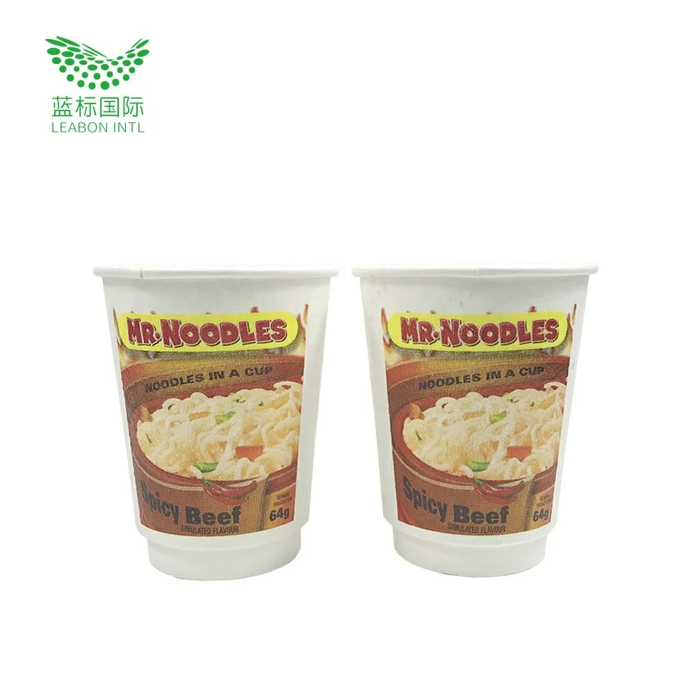 China supplier 8oz double wall disposable Design Disposable foam paper Cups for noodles