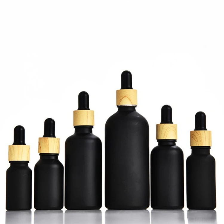 competitive price 10ml 30ml 50 ml 60 ml 100ml glass serum hair oil bottle with dropper pipette