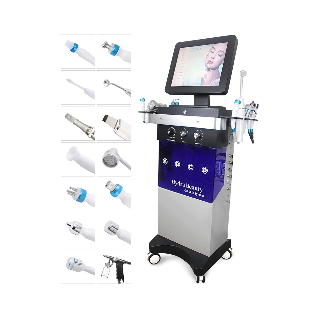 High quality pump deep face cleaning hydra dermabrasion facial machine for sale