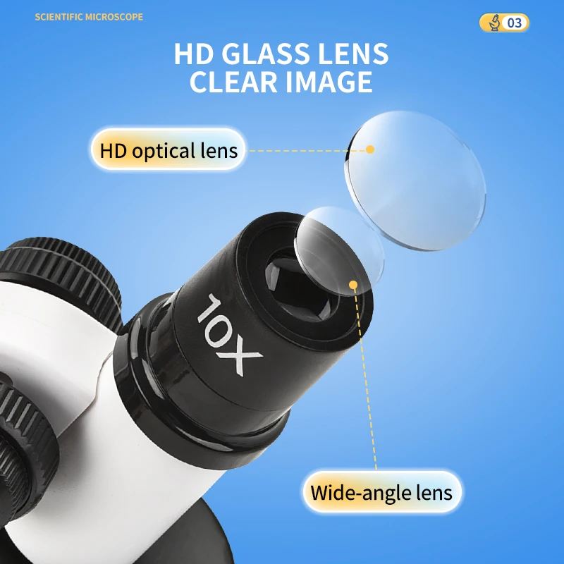 New Product Children Early Educational Toy 1200X Biological Science Microscope Toys Beginner Microscope Toy
