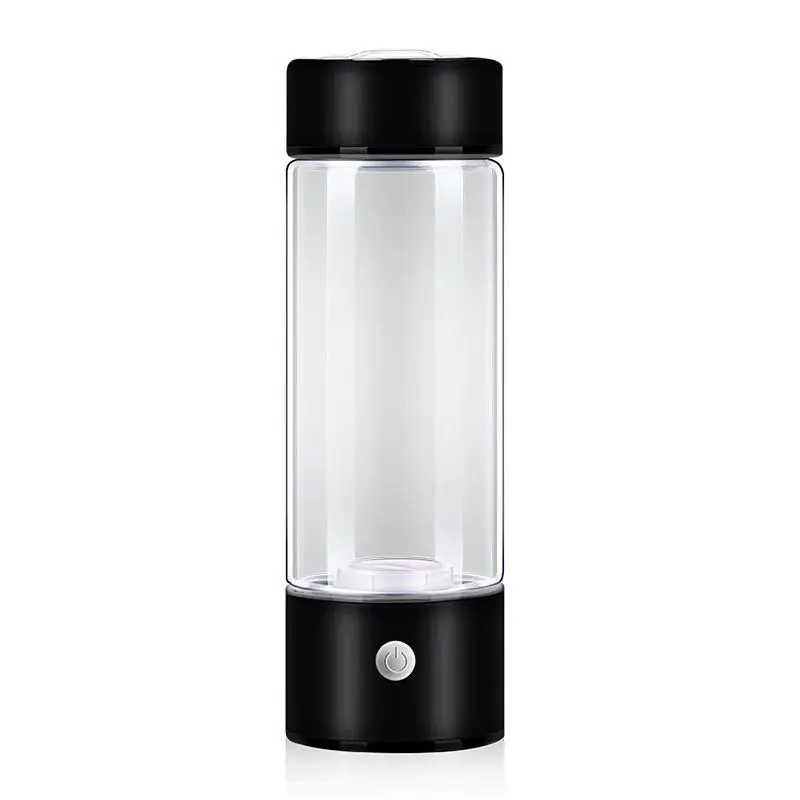 smart glass hydrogen-rich hydrogen ionizer health water bottle generator 5000ppb spe pem 2litter with filter