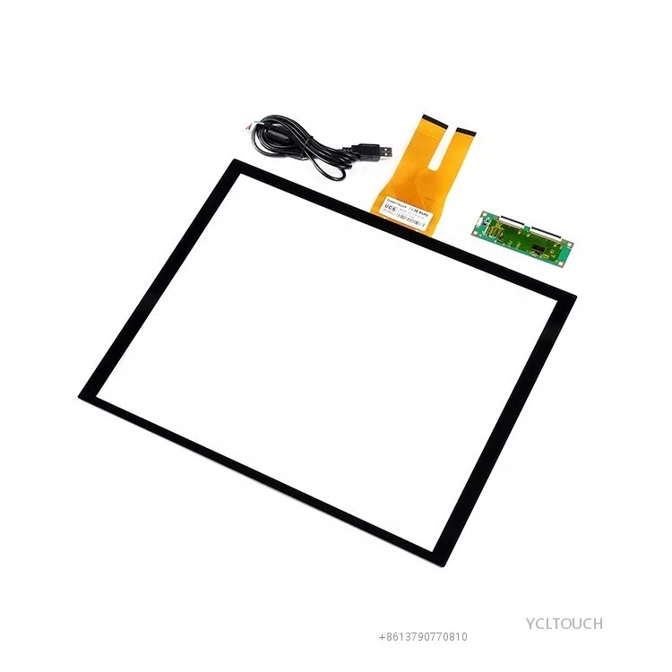 27-inch PCAP capacitive touch kit, touch glass, 10 touch points, ycltouch
