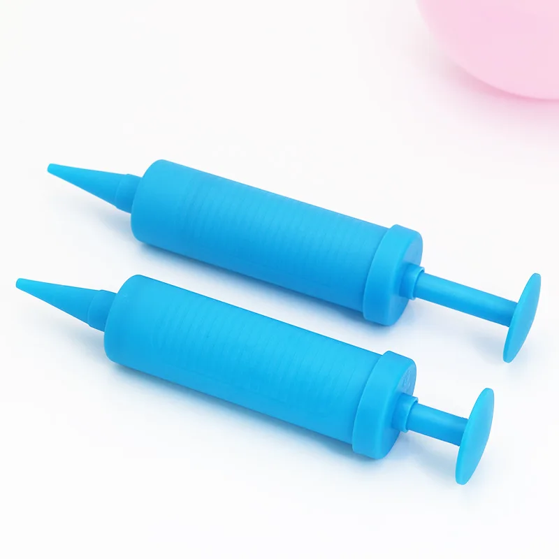 
Hot selling balloon inflator double action hand drive air pump for gym ball or balloons 