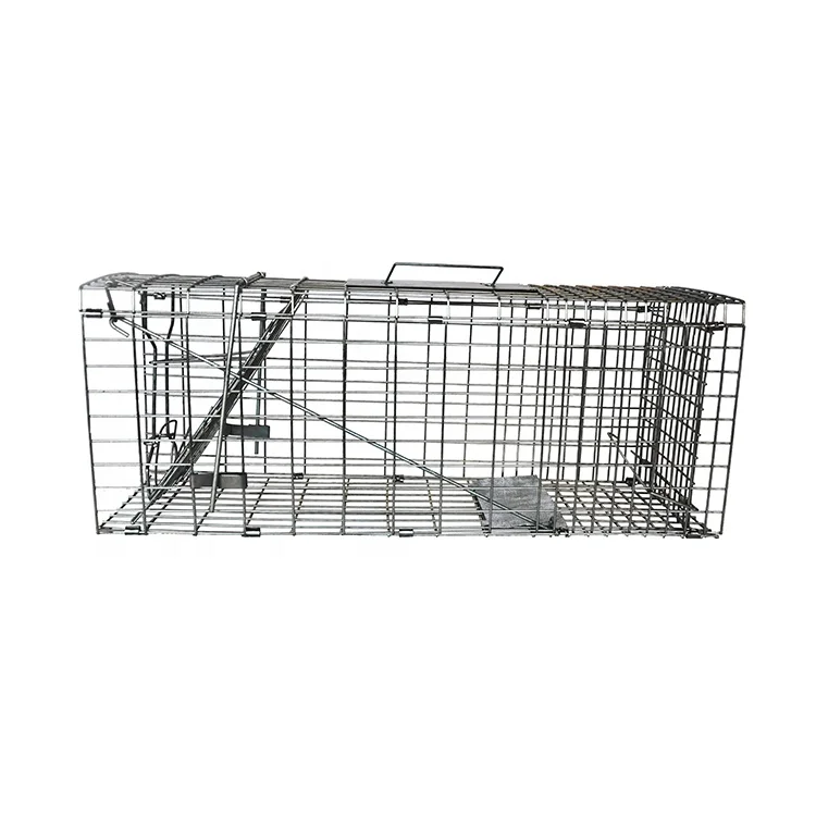 Сверхпрочная большая клетка ловушка для кроликов кошек белки