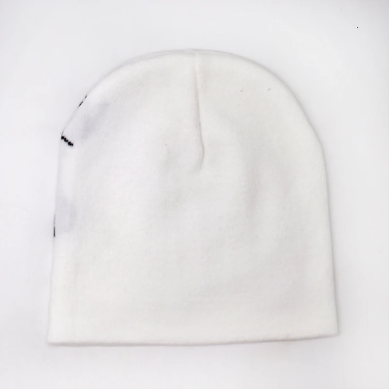 Autumn Winter Knitted Ribbed Men and Women Unisex Beanie Hats custom 3D embroidery