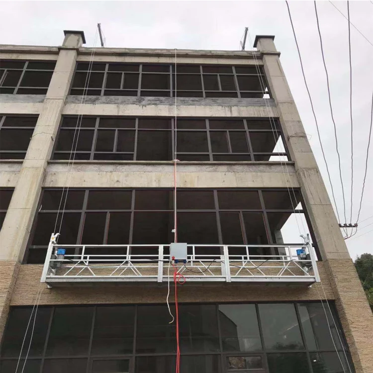 High Grade Window Cleaning Hanging Scaffold Electric Scaffolding Aerial Suspended Working Platform