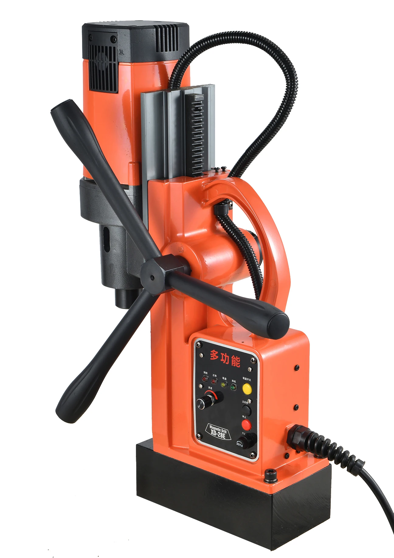 28mm Tapping function Drilling Rigs Magnetic Drill Machine with speed reverse