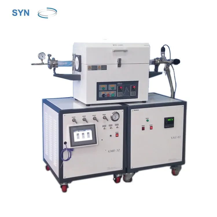 High Temperature Vacuum Atmosphere CVD Tube Furnace In Laboratory Heating Equipments