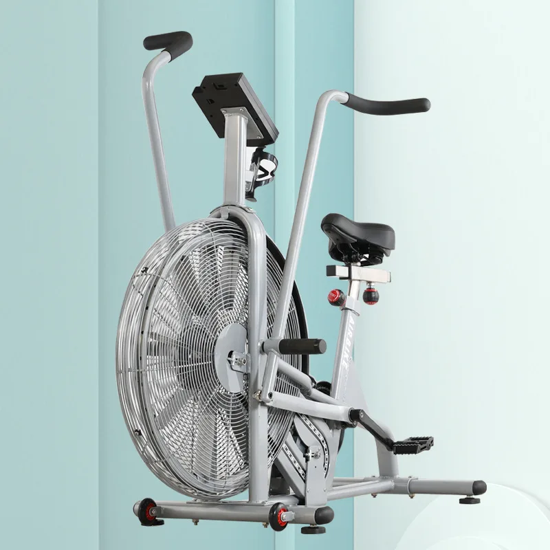 Commercial Professional Air Bike for Cardio Training Wind Resistance Cardio Gym Fitness Equipment Exercise Bike