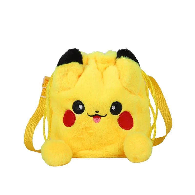 Новый стиль Sanrios пакет карман Kuromi плюшевая сумка Pikachu