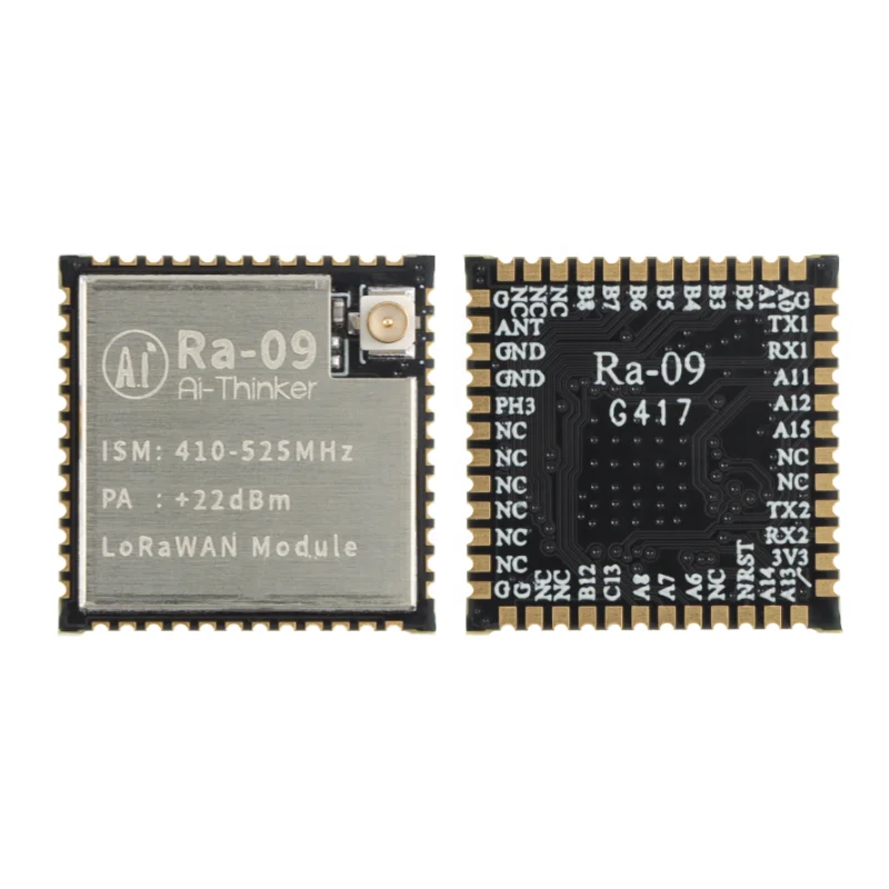 Ai-Thinker Ra-09 LoRaWAN  LoRaWAN Wireless Spread Spectrum Module STM32WLE5CCU6 Chip 410~525MHz LoRa Module Ra-09