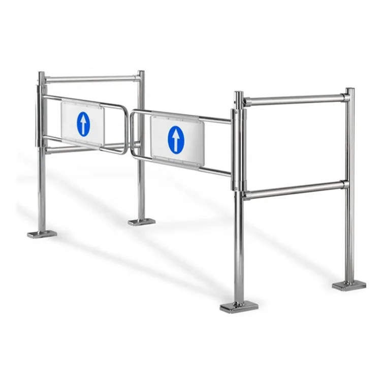 Supermarket Security Automatic Barrier Gate With Double Bar