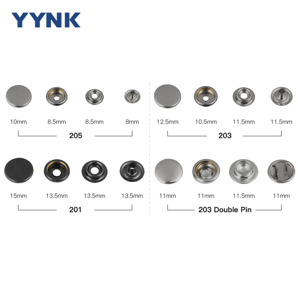 China Metal Button Factory Wholesale 15mm Press Button Cheap Snap Button for Garment Clothes Purse Accessories