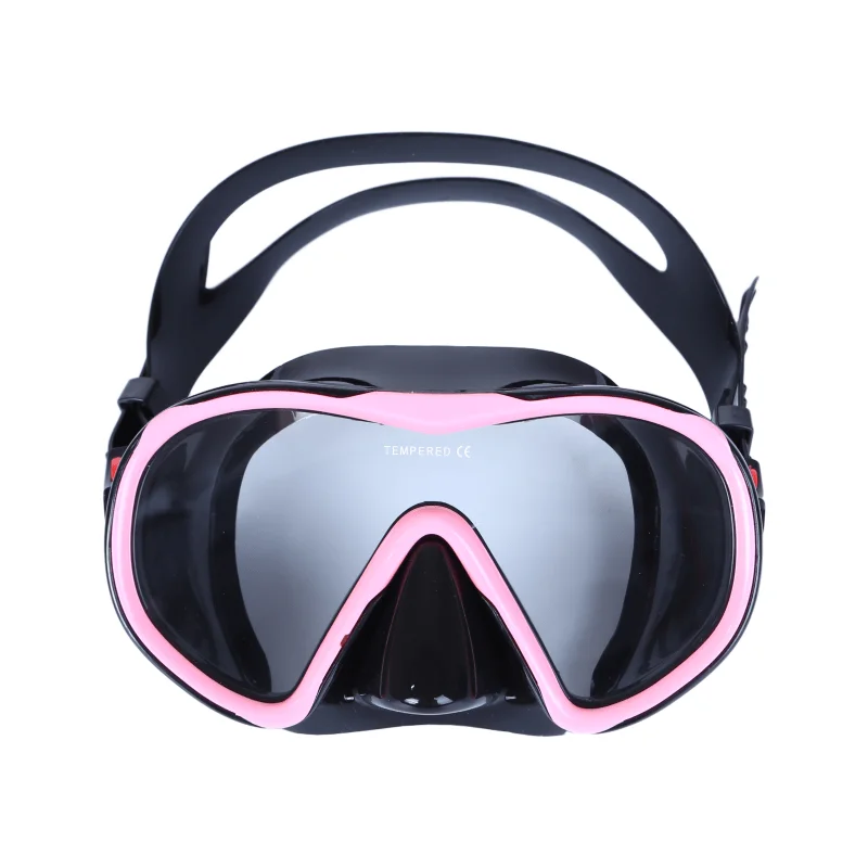 ZMZDIVE New Design Breathing System Freediving Spearfishing Half Face Snorkel Mask Diving Mask