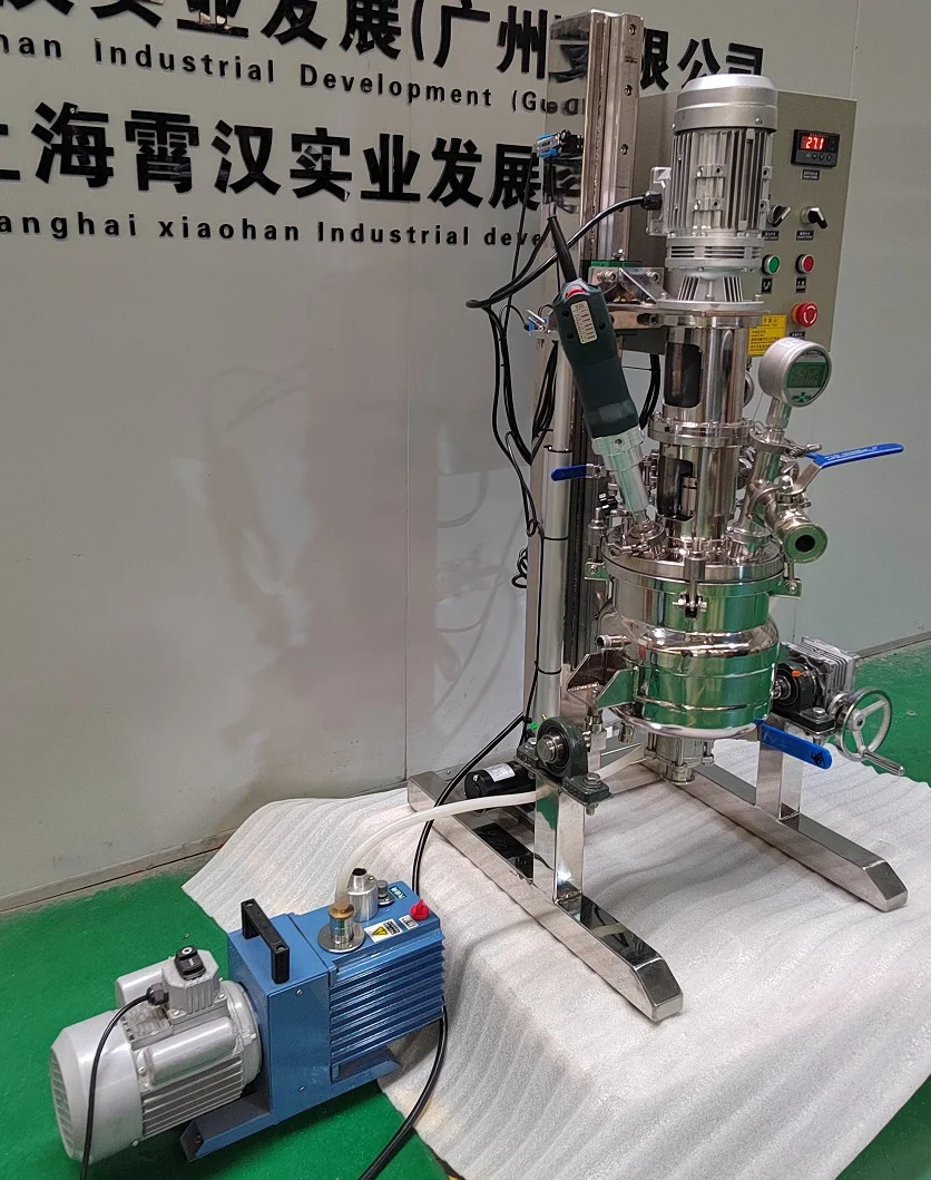 Shampoo Face Cream Emulsification Machine Homogenizer Mixer Cosmetic Lab