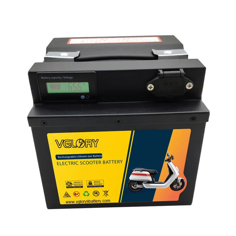 Лучшая литиевая батарея для мотоцикла 20ah 30ah 40ah 50ah 60v 72v20Ah