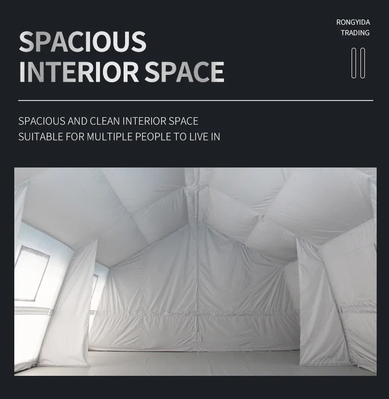 Rongtou air tent outdoor camping Middle East Saudi Arabia Qatar Dubai United Arab Emirates Kuwait 3 * 4 4 * 6 inflatable tent