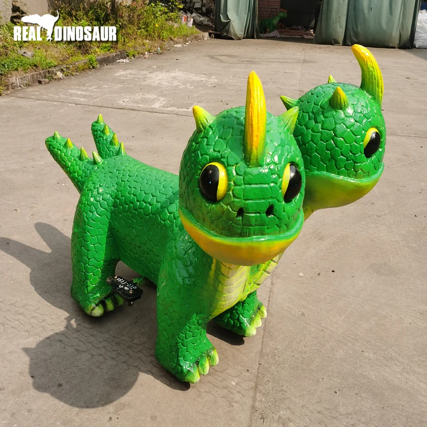 Playground Children Electric Toy Cars Dragon Model