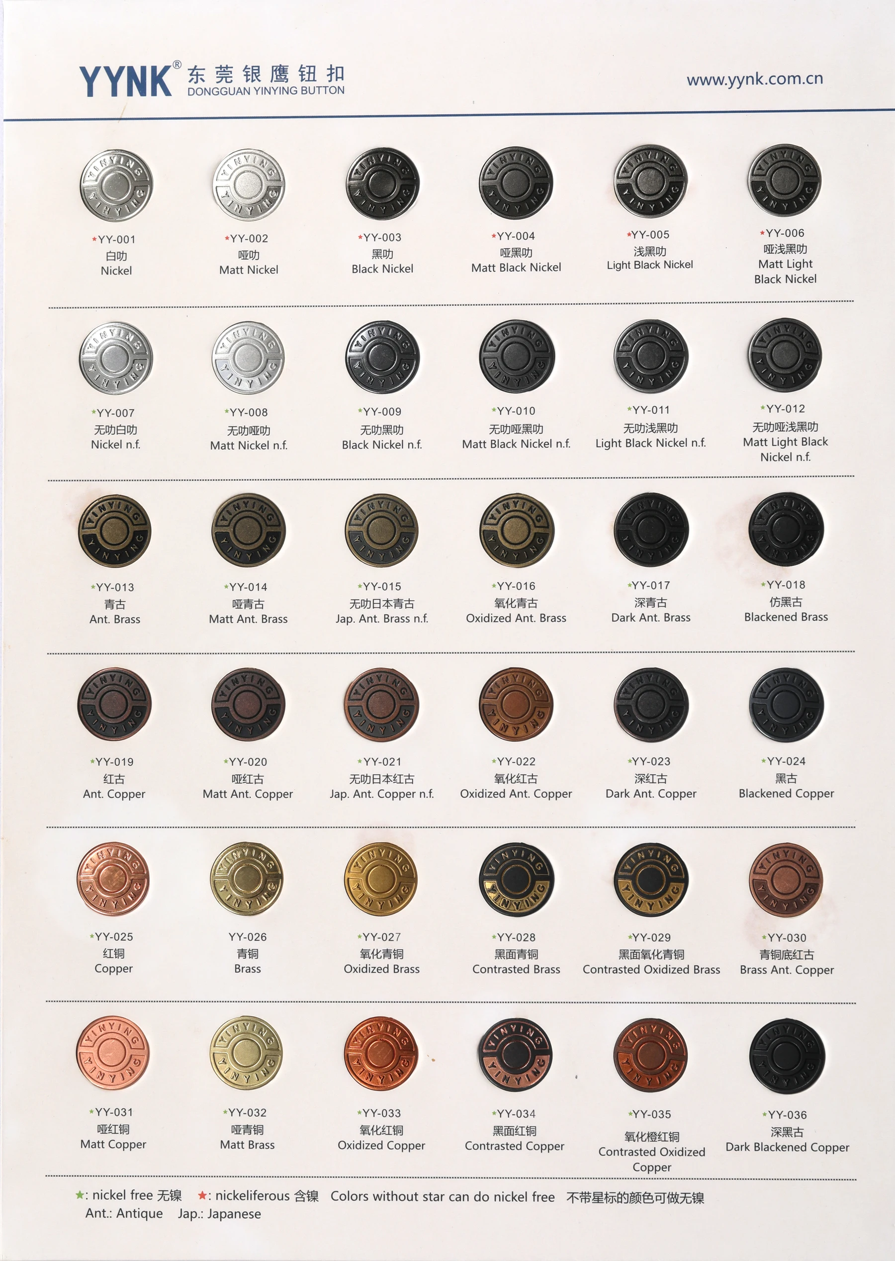 High Quality Customized Engraved Logo Anti. Gold Style Metal Zinc Alloy Jeans Button for Garments