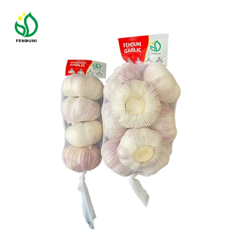 Order New Arrival Fresh White Garlic from China Fenduni Garlic Supplier 1KG/500G/250G Export Tuinis/Kenya/Uganda