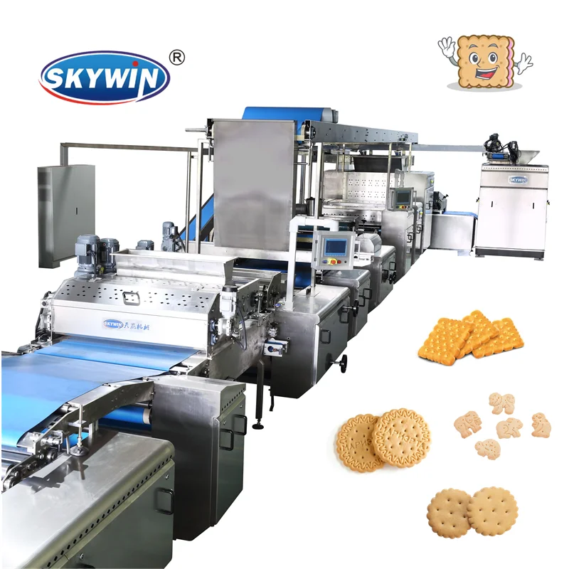 Hot Sale Biscuit Production Line biscuits cookies making production line small Factory