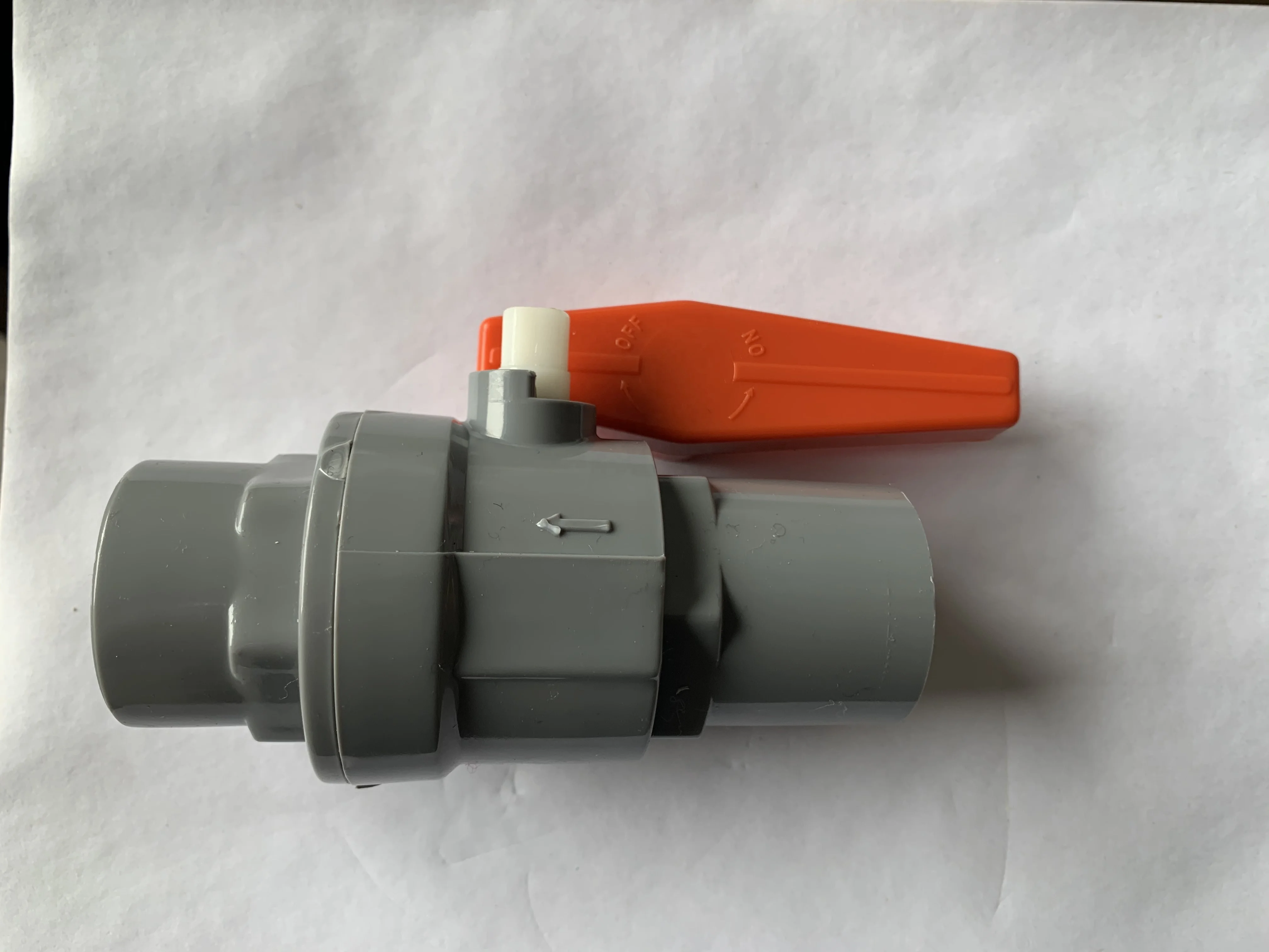 2022  hydroseal male socket slip thread connector PVC octagonal ball valve -upvc valve (BD-1601)