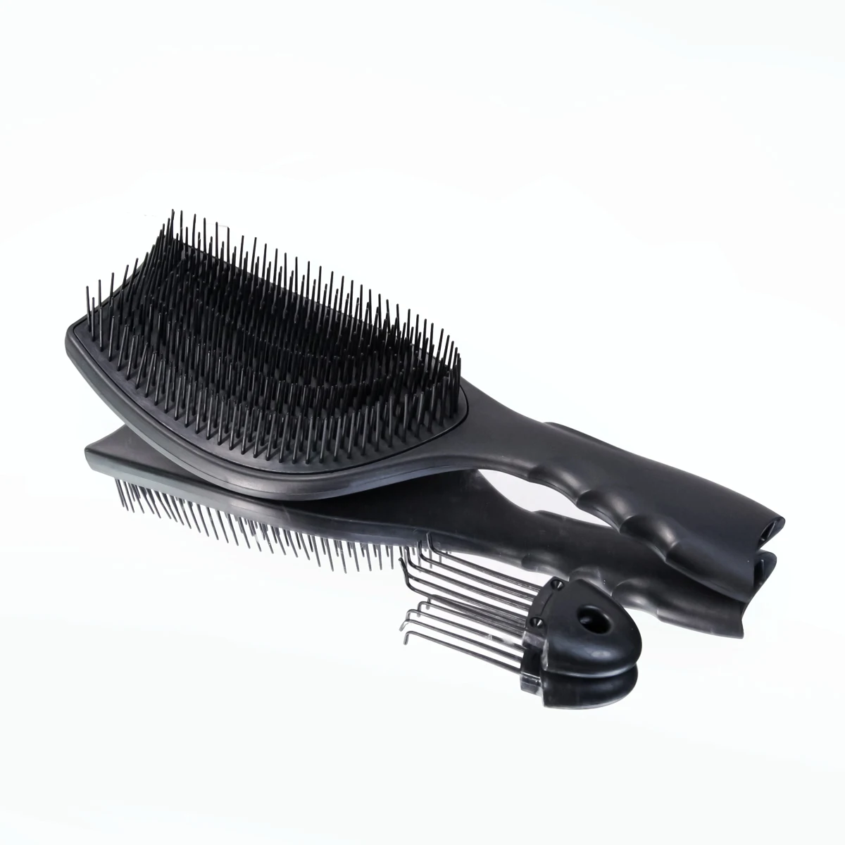 Dry and Wet Hair Brush Detangler -Scalp Maasage Hair Brushes with Inside Cleaner for Men Women-Detangling Massage hair brush