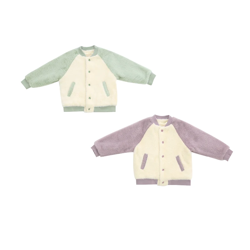 
Wholesale 2020 NEW sports autumn winter long sleeve 0-3-year old baby coat boutique thermal baby unisex coat 