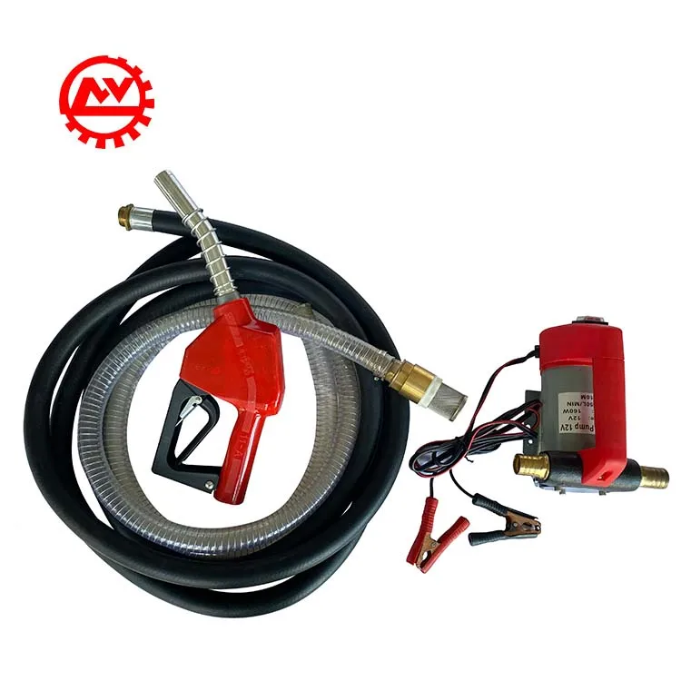 High Quality DC Portable DIY  24V Diesel Electric Mini Barrel Drum Oil Transfer 12V Fuel Transfer Pump