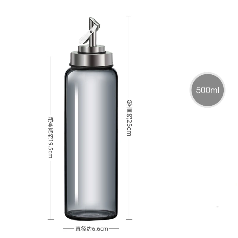 High-end Technology Manufacturing Cooking Kitchen Oil Glass Bottle