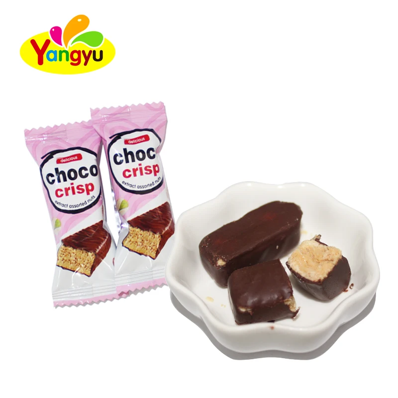Китайская фабрика с шоколадным покрытием орехи хрустящие конфеты