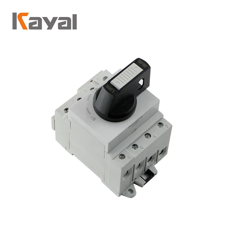 
KAYAL ip67 electrical automatic isolator rotary switch 