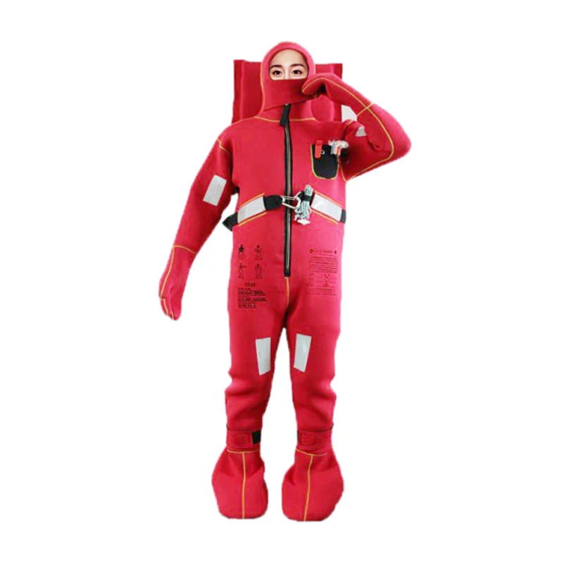 Immersion Suit type II Life Saving Equipment Neoprene Insulated Keep Warm Life jacket DBF-II