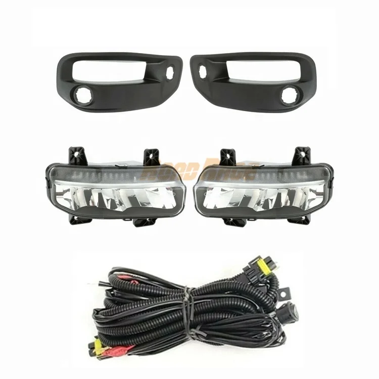 
replacement parts Front Bumper led Fog Light Lamp Upgrade Kit For dodge ram 1500 2500 2019 2020 2021 