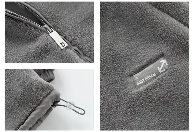 
Unisez sustainable cotton cut-and-sew zip ziper 600 gsm fluffy heavy fleece zipup black full zip heavyweight hoodie 