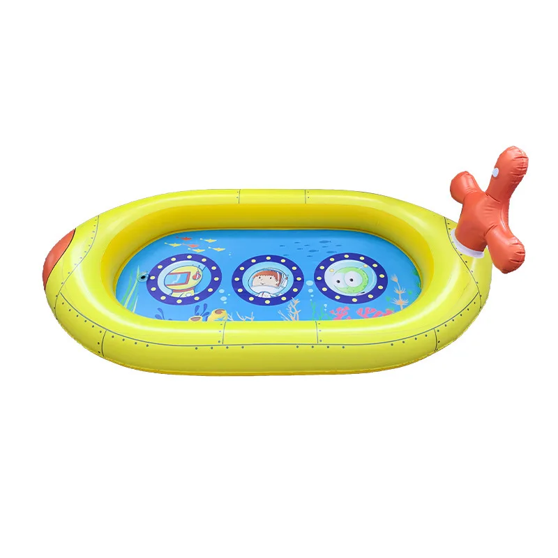 Dog/Children Summer Water Fun Toy Yard Lawn Small Inflatable Swimming Pool Inflatable  Water Splash Mat