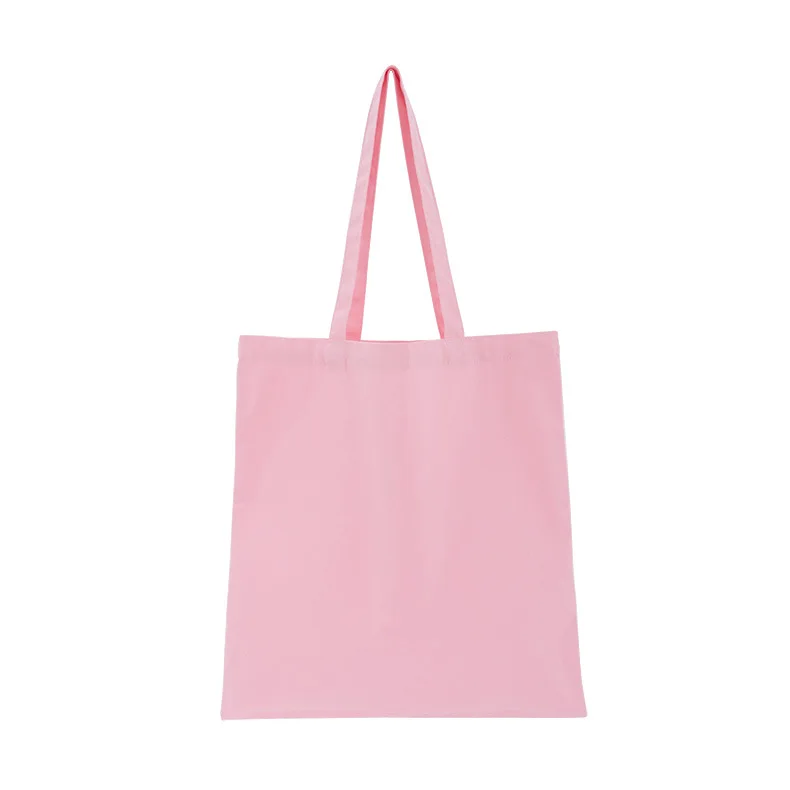 Promotion Eco Friendly Plain Cotton Tote Bag Reusable Blank Canvas Shopping Grocery Calico Bag With Custom Logo
