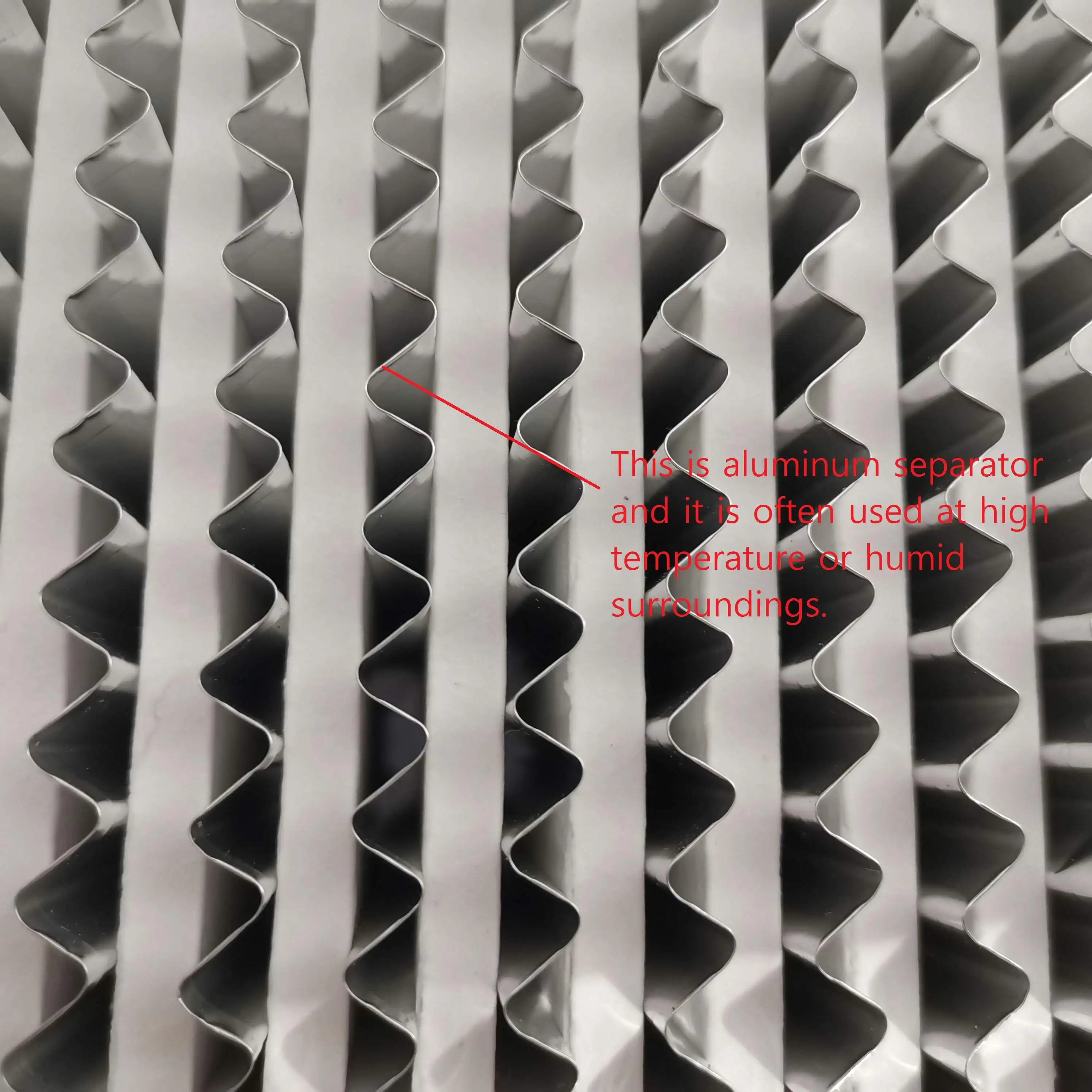 Фильтры для системы кондиционирования воздуха алюминиевые с глубокой плиссировкой ламинарным потоком HEPA