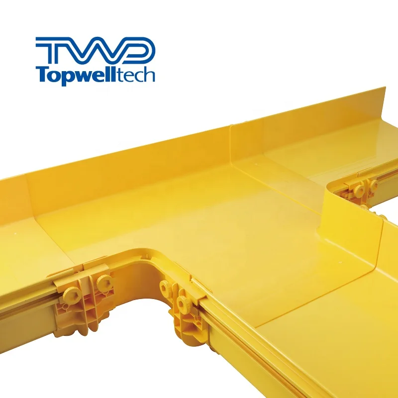 Высокое качество, цены, ПВХ волоконный канал Raceway, оптический желтый кабельный лоток